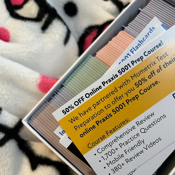 Praxis 5001 Flash Cards - Picture 6 of 10